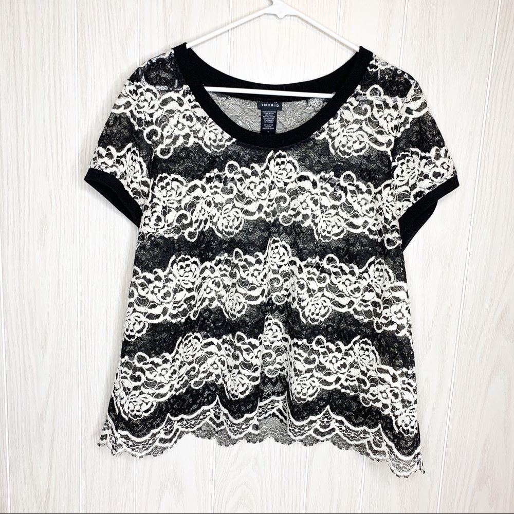 Torrid Lace Shirt
